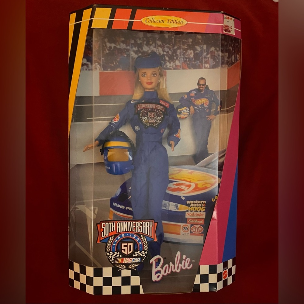Nascar's 50th Anniversary Barbie 1998 (New in Box)